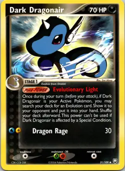 Dark Dragonair 31/109 EX Team Rocket Returns Non-Holo Vintage NM - Image 1