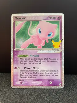 Pokemon Mew ex 88/92 Celebrations: Classic Collection - NM / Mint - Image 1