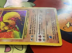Pokemon TCG Flareon Jungle 3/64 ULTD No Symbol Error Holo Vintage Rare 1999 MP - Image 4