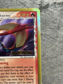 Milotic Delta Species 5/101 Stamped Pokemon EX Dragon Frontiers Reverse Holo LP - Image 5