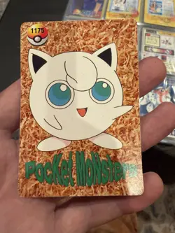 Pokemon Pocket Monsters Vending Prism Holo Vintage Sticker MR. MIME #1155 rare - Image 2
