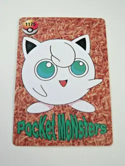 Pokemon MR. MIME & JIGGLYPUFF Pocket Monsters Holo Prism Vending Sticker #1155 - Image 2