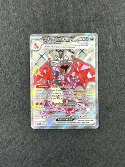 2024 Pokemon SV Black Star Promos SVP EN Charizard ex #074 Full Art Promo - Image 1