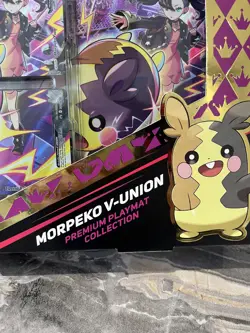 Pokemon Crown Zenith Morpeko V-Union Premium Playmat Collection Box | New Sealed - Image 2