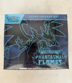 NIB Pokemon TCG Phantasmal Flames Elite Trainer Box ETB Sealed - Image 1