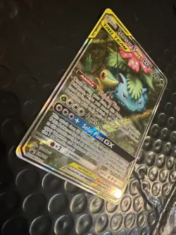 Venusaur and Snivy GX SM229 Pokemon TCG Tag Team Black Star Promo NM PACK FRESH - Image 2