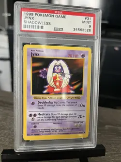 PSA 9 Jynx 1999 Pokemon Game Shadowless 31/102 - Image 1