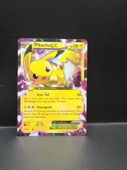Pokemon Pikachu EX XY84 Holo Pendant XY Promos Pokemon - Image 3