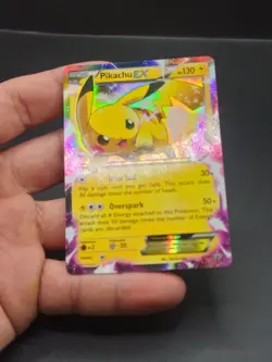 Pokemon Pikachu EX XY84 Holo Pendant XY Promos Pokemon - Image 5