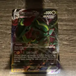Pokemon Rayquaza VMAX 111/203 Evolving Skies 320 HP Ultra Rare Holo Rapid Strike - Image 1