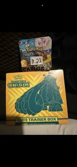 Pokemon Rebel Clash Elite Trainer Box English Pokemon TCG - Image 1