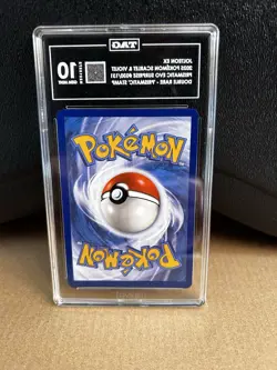 2025 Pokemon Jolteon ex (Stamped) 030/131 Prismatic Evolutions TAG 10 - Image 2