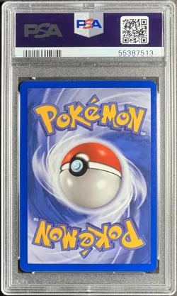 2004 Pokemon EX Team Rocket Returns 46 Rocket’s Meowth Reverse PSA 8 NM-MT - Image 2