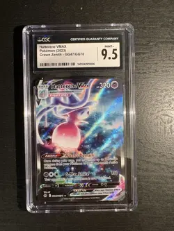2023 POKEMON SWORD & SHIELD CROWN ZENITH #GG47 FULL ART/HATTERENE VMAX CGC 9.5 - Image 1