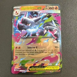 Pokemon TCG Mega Charizard X ex 013/094 Double Rare Phantasmal Flames NM - Image 1