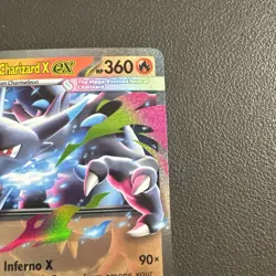Pokemon TCG Mega Charizard X ex 013/094 Double Rare Phantasmal Flames NM - Image 4