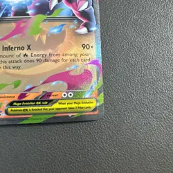 Pokemon TCG Mega Charizard X ex 013/094 Double Rare Phantasmal Flames NM - Image 5