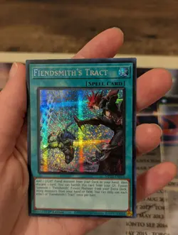 Fiendsmith's Tract Prismatic Secret Rare MP25-EN093 2025 1st Edition Yugioh! - Image 2