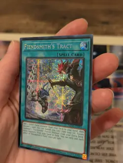 Fiendsmith's Tract Prismatic Secret Rare MP25-EN093 2025 1st Edition Yugioh! - Image 3