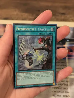 Fiendsmith's Tract Prismatic Secret Rare MP25-EN093 2025 1st Edition Yugioh! - Image 4