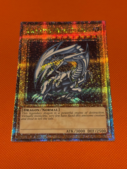 QCR Blue-Eyes White Dragon Quarter Century Secret Rare Yugioh MP24-EN001 - Image 2
