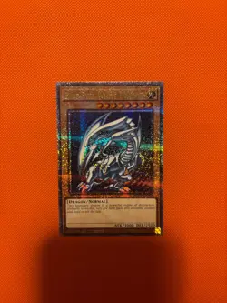 QCR Blue-Eyes White Dragon Quarter Century Secret Rare Yugioh MP24-EN001 - Image 3