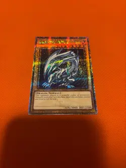 QCR Blue-Eyes White Dragon Quarter Century Secret Rare Yugioh MP24-EN001 - Image 5