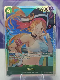 Nami OP14-031 The Azure Sea's Seven Foil - Image 1