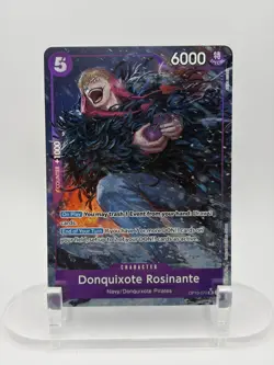 Donquixote Rosinante (Alt Art) OP10-072 SR Royal Blood One Piece NM English - Image 1