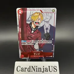 Sanji OP01-013 Promo 25th Anniversary Edition ONE PIECE Card Game Japanese - Image 1