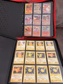 Huge Pokemon Pikachu & Charizard binder collection - over 270 cards - Image 1