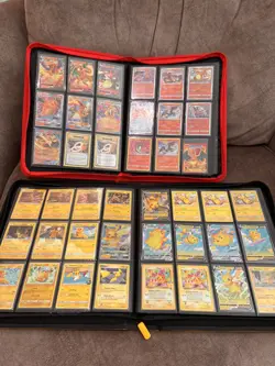 Huge Pokemon Pikachu & Charizard binder collection - over 270 cards - Image 4