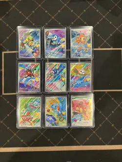 Pokemon 2026 First Partner Illustration Collection Series 1 Promos Set 9 Cards - Image 1