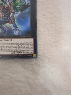 Super Quantal Mech King Great Magnus DUPO-EN093 Ultra Rare 1st Ed YuGiOh Card - Image 5