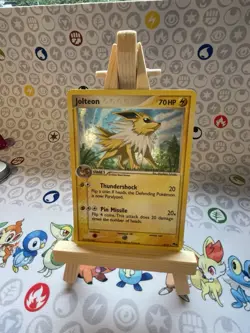 ⚡Jolteon 3/17 MP POP Series 3 Cosmos Holo 2006 Pokemon Card - Image 1