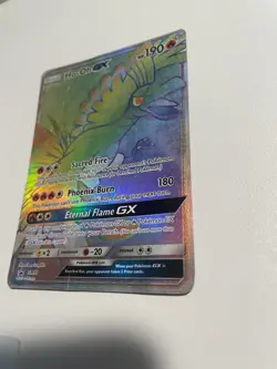 Pokemon TCG Ho-Oh GX Sun & Moon Promo Card SM80 VLP - Image 2