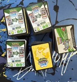 Pokemon TCG Bulk Cards 500+ Lot – TCG Online Code Cards Only - Image 1