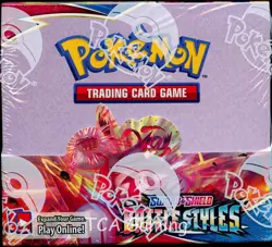 1x Factory Sealed SWSH BATTLE STYLES Booster Box (36 Packs of Pokemon Cards) - Image 1