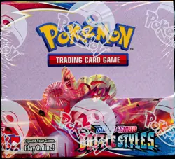1x Factory Sealed SWSH BATTLE STYLES Booster Box (36 Packs of Pokemon Cards) - Image 2
