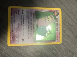 Pokemon Dark Slowbro TCG Holo Rare Card 12/82 Lightly Played LP Condition - Image 1