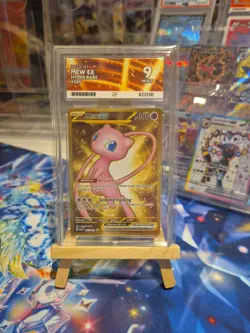Mew 205/165 Scarlet & Violet 151 Gold Secret Rare Pokemon Card ACE 9 MINT - Image 1