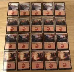 Mountains (Red) - Basic Lands x20 Cards - M20 - Magic the Gathering MTG - Image 2