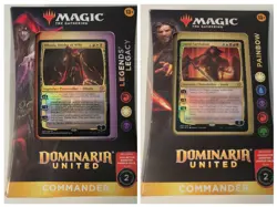 MTG Dominaria United Commander Deck Set - Painbow & Legends Legacy - Both SEALED - Image 1