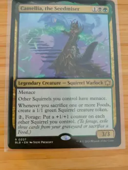 MTG Camellia, the Seedmiser 0207 Bloomburrow M/NM Free UK P&P - Image 1