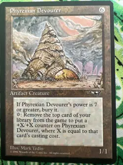 Vintage~MTG💥Phyrexian Devourer💥Alliances~Rare~1996 - Image 1
