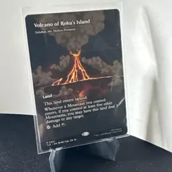 Volcano of Roku's Island - Valakut, the Molten Pinnacle (Borderless) Avatar - Image 1