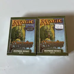 Magic the Gathering (X2) Mercadian Masques Deepwood Menace SEALED! 2 DECKS TOTAL - Image 1