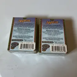 Magic the Gathering (X2) Mercadian Masques Deepwood Menace SEALED! 2 DECKS TOTAL - Image 2