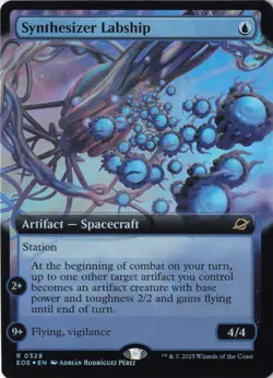 Synthesizer Labship (Extended Art) Edge of Eternities Foil - Image 1