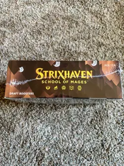 Magic: The Gathering - Strixhaven School of Mages Draft Booster Box - 36 Packs 630509957651 - Image 1